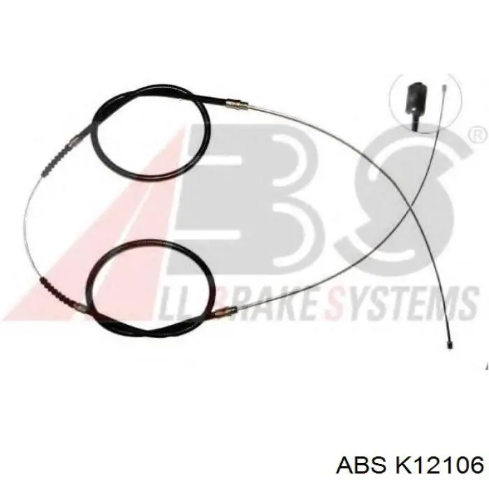 K12106 ABS cable de freno de mano trasero derecho/izquierdo