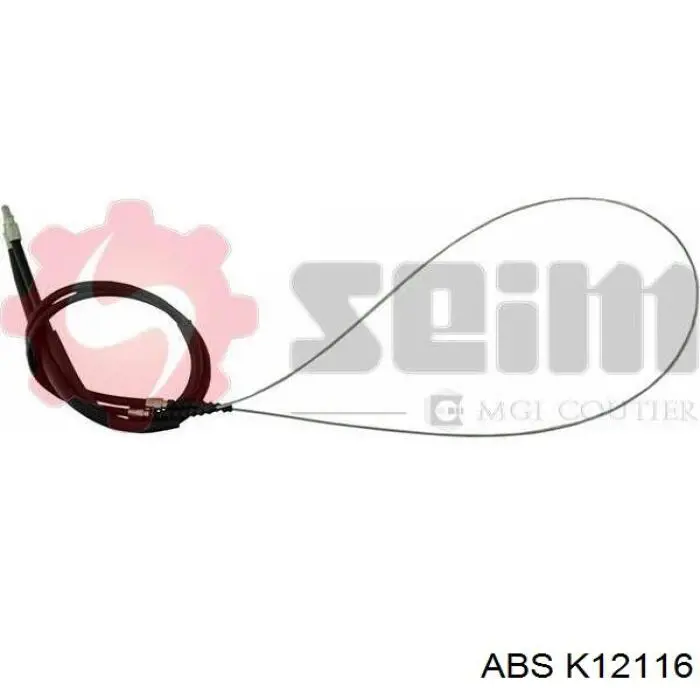 K12116 ABS cable de freno de mano trasero derecho/izquierdo