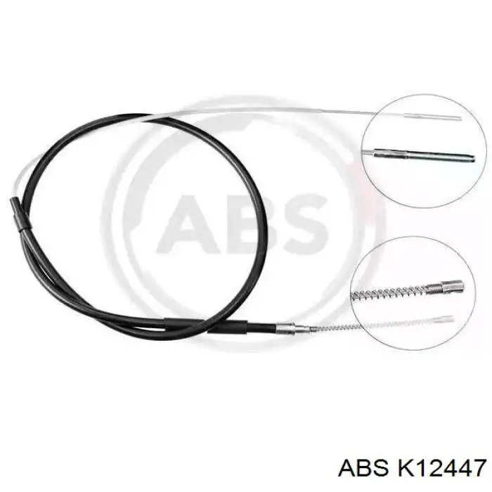 Cable de freno de mano trasero izquierdo 7700815320 Renault (RVI)