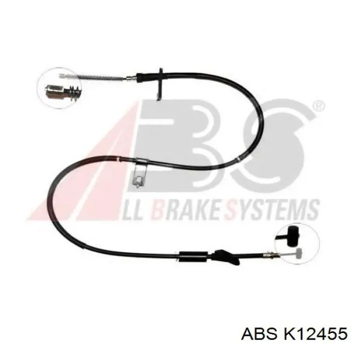 K12455 ABS cable de freno de mano trasero derecho/izquierdo