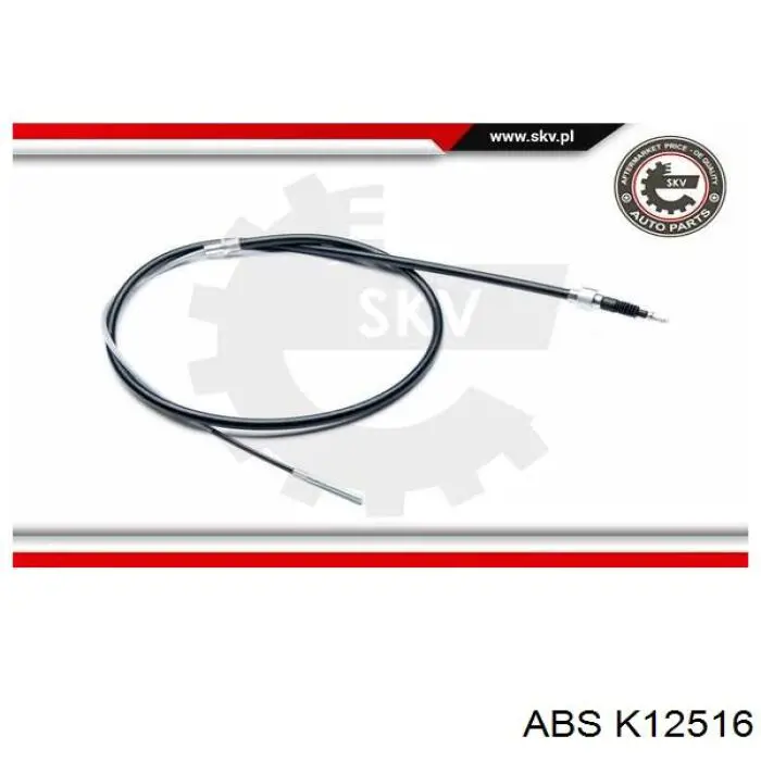 K12516 ABS cable de freno de mano trasero derecho/izquierdo