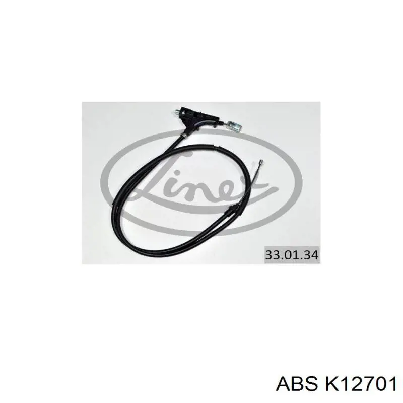 4745L4 Peugeot/Citroen Cable de freno de mano delantero 