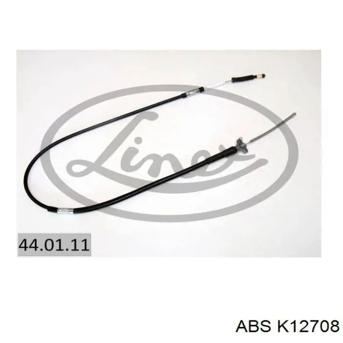 K12708 ABS cable de freno de mano trasero derecho