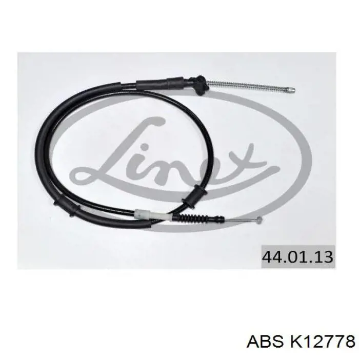 BKB1293 Borg&beck cable de freno de mano trasero derecho