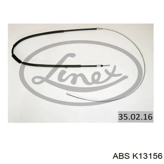 Cable de freno de mano trasero derecho/izquierdo ABS K13156