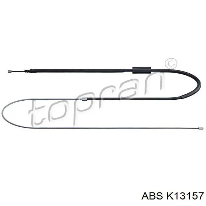 K13157 ABS cable de freno de mano trasero derecho/izquierdo