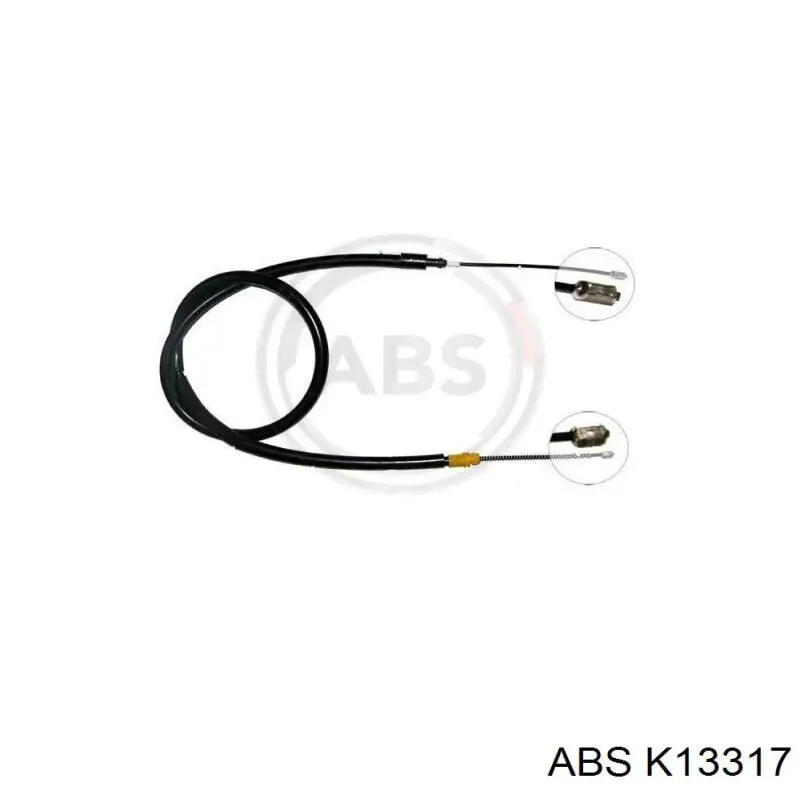 K13317 ABS cable de freno de mano trasero izquierdo