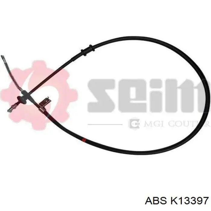 K13397 ABS cable de freno de mano trasero izquierdo