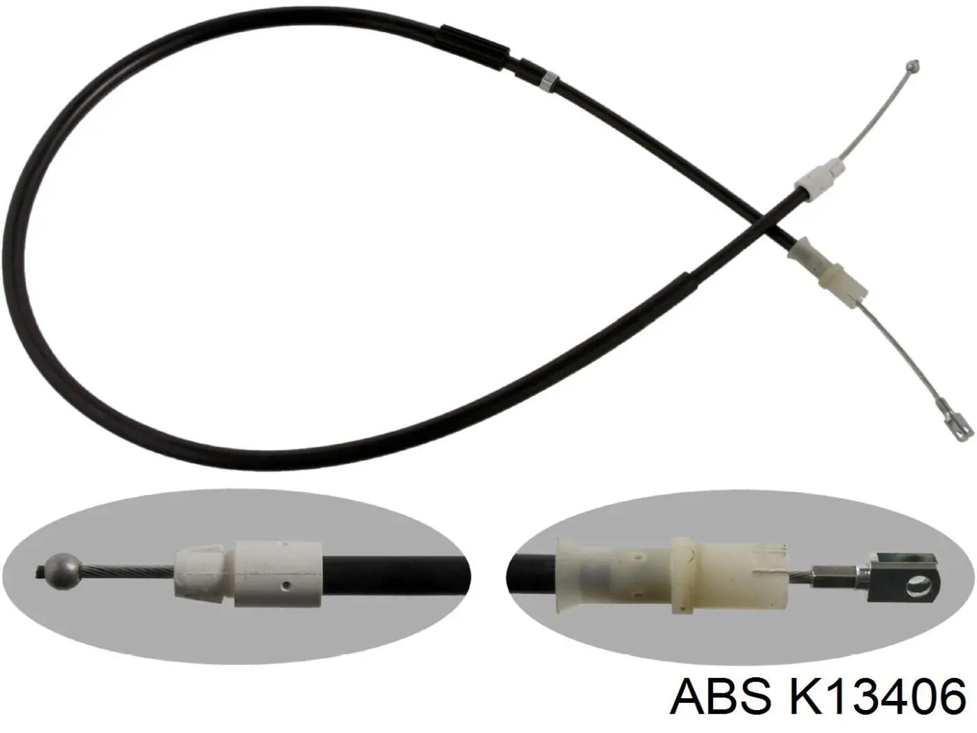 K13406 ABS cable de freno de mano trasero derecho/izquierdo