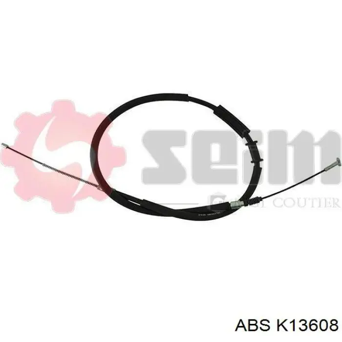 K13608 ABS cable de freno de mano trasero derecho