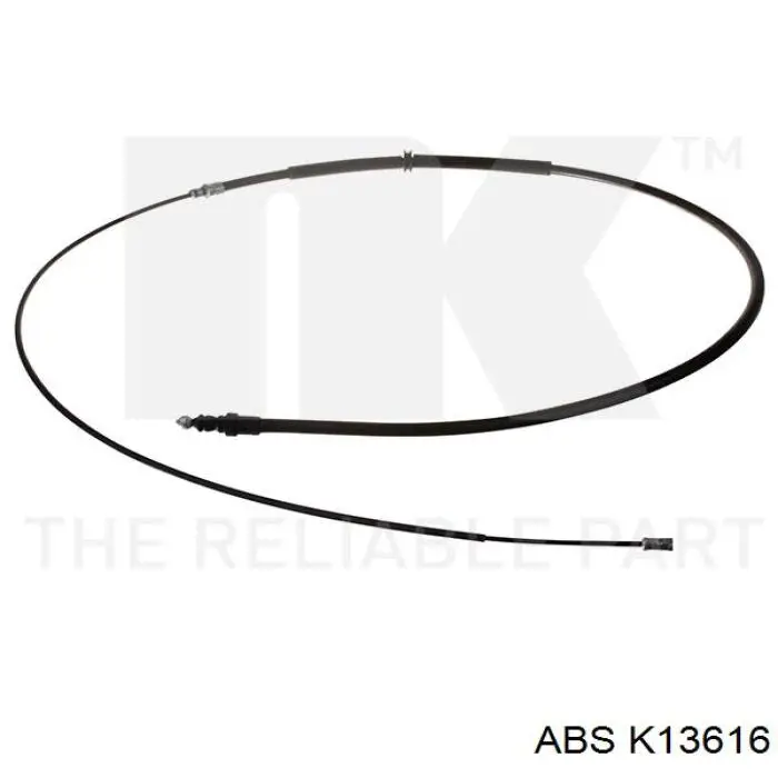 K13616 ABS cable de freno de mano trasero derecho/izquierdo