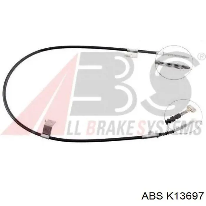 K13697 ABS cable de freno de mano trasero izquierdo