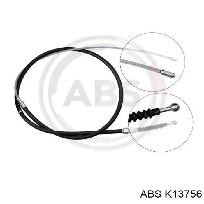 K13756 ABS cable de freno de mano trasero derecho/izquierdo