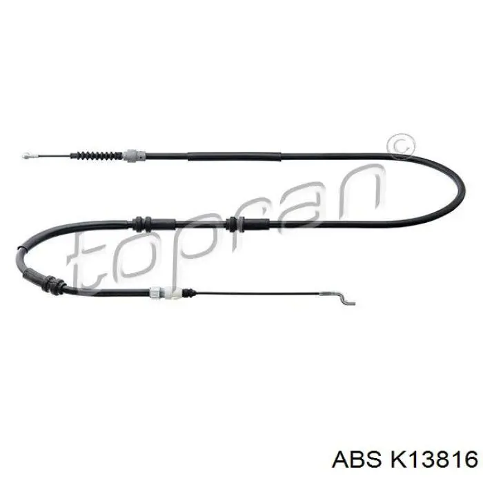 K13816 ABS cable de freno de mano trasero derecho/izquierdo