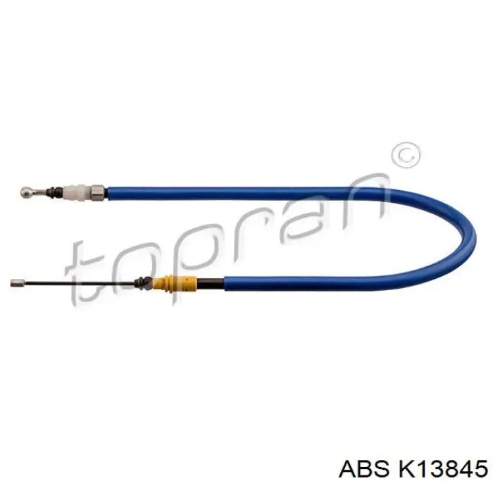 K13845 ABS cable de freno de mano trasero derecho/izquierdo