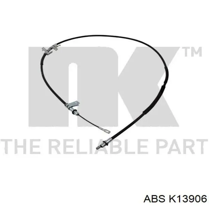 K13906 ABS cable de freno de mano trasero derecho