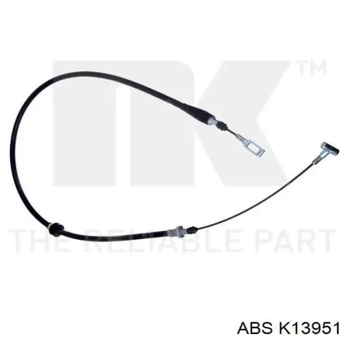 K13951 ABS cable de freno de mano trasero derecho/izquierdo