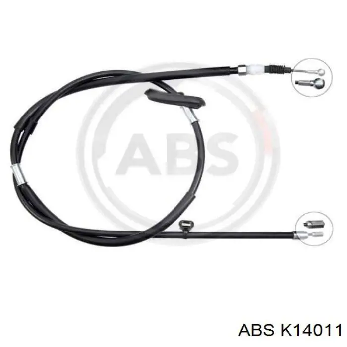 Cable de freno de mano trasero derecho/izquierdo Opel Astra J 