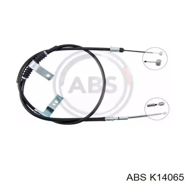 K14065 ABS cable de freno de mano trasero izquierdo