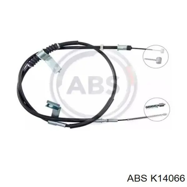 K14066 ABS cable de freno de mano trasero derecho