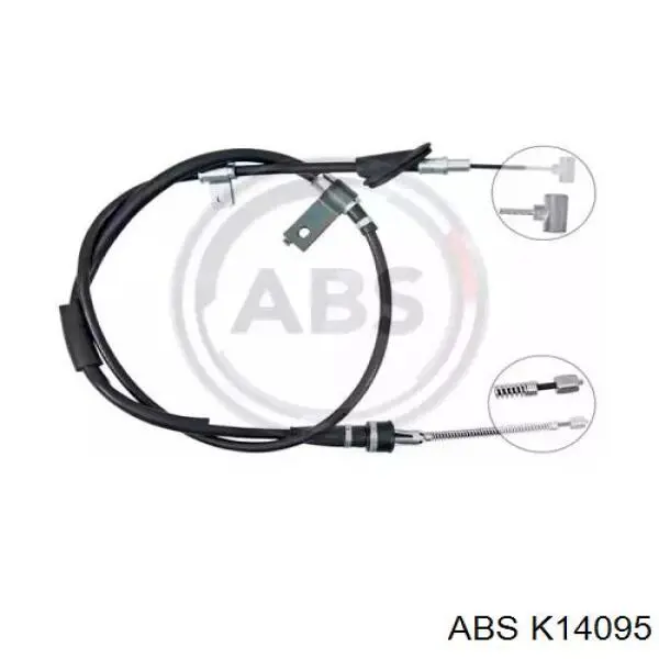 Cable de freno de mano trasero izquierdo Suzuki Swift 2 (AH, AJ)