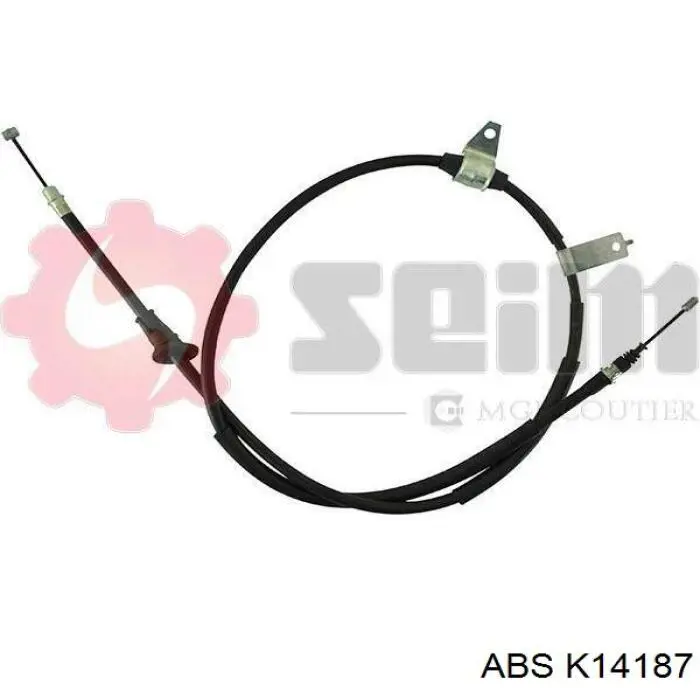 Cable de freno de mano trasero izquierdo 1310HH56L Ashika