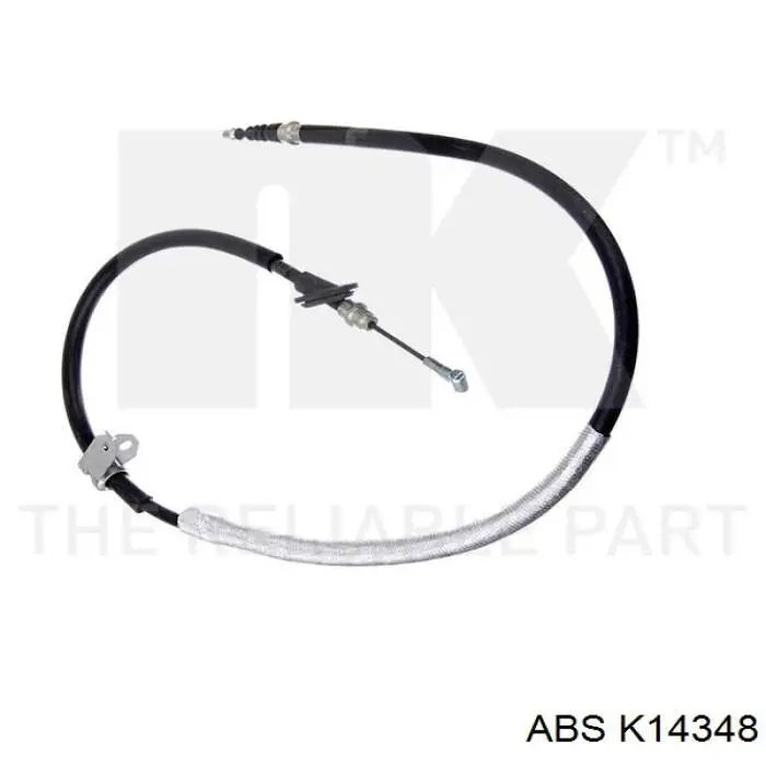 K14348 ABS cable de freno de mano trasero izquierdo