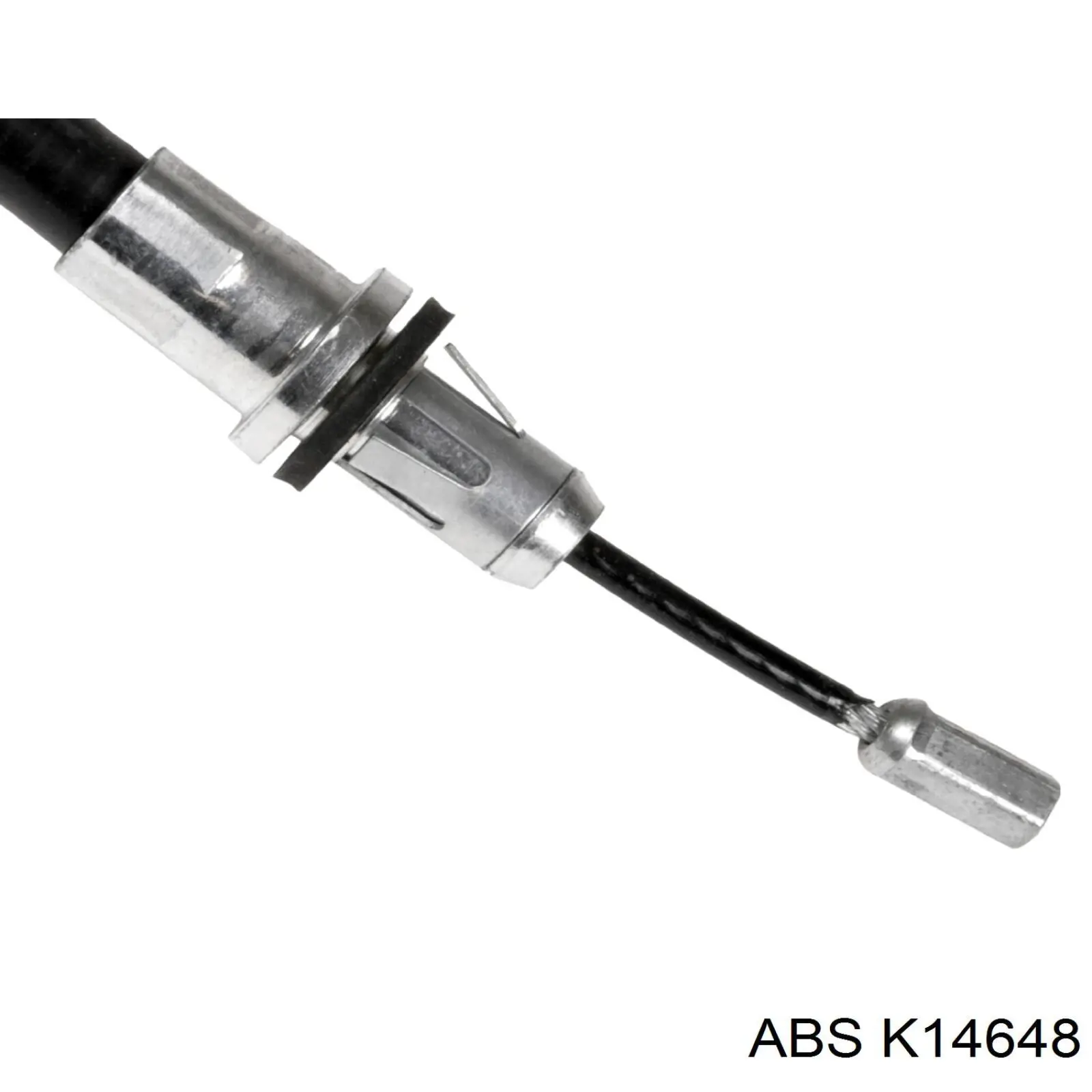 K14648 ABS cable de freno de mano trasero derecho