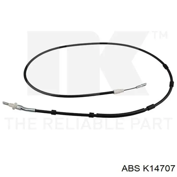 K14707 ABS cable de freno de mano trasero izquierdo