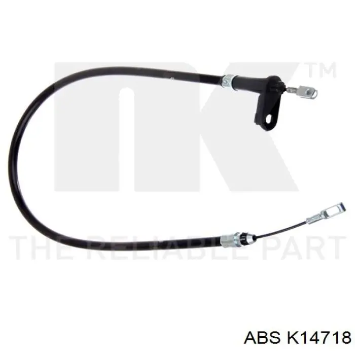 K14718 ABS cable de freno de mano trasero derecho