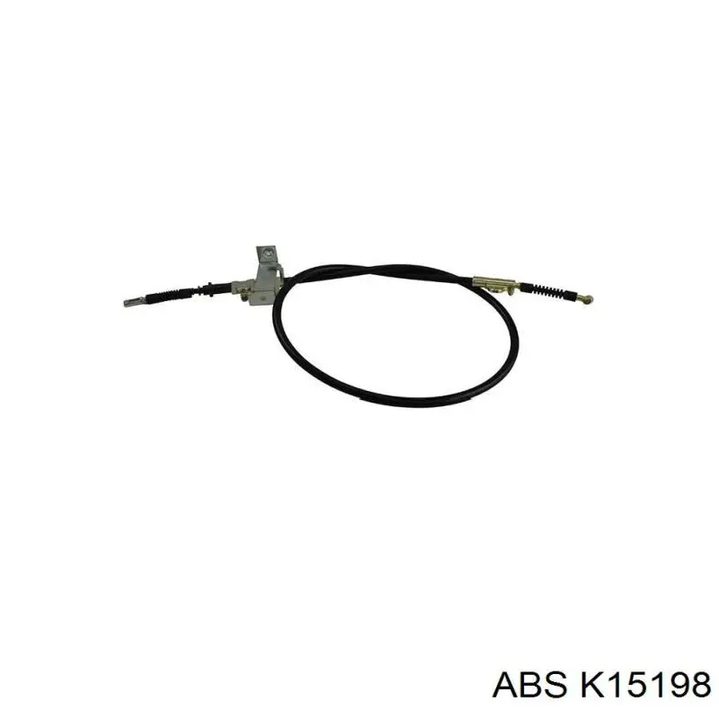 K15198 ABS cable de freno de mano trasero derecho