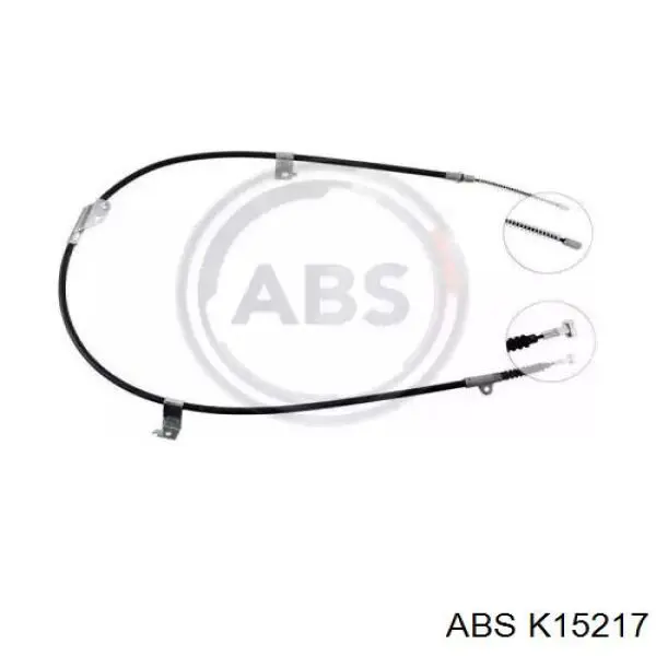 Cable de freno de mano trasero izquierdo 280292 Adriauto