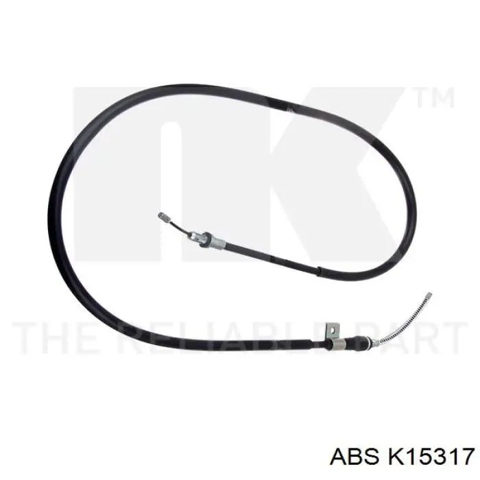 K15317 ABS cable de freno de mano trasero izquierdo