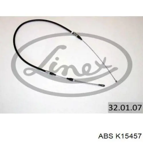 K15457 ABS cable de freno de mano trasero izquierdo