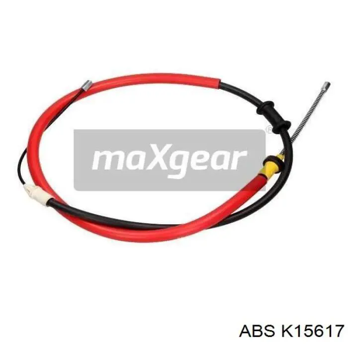 K15617 ABS cable de freno de mano trasero izquierdo