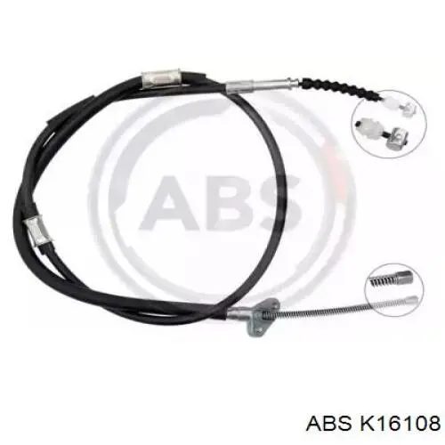 4642012480 Toyota cable de freno de mano trasero derecho