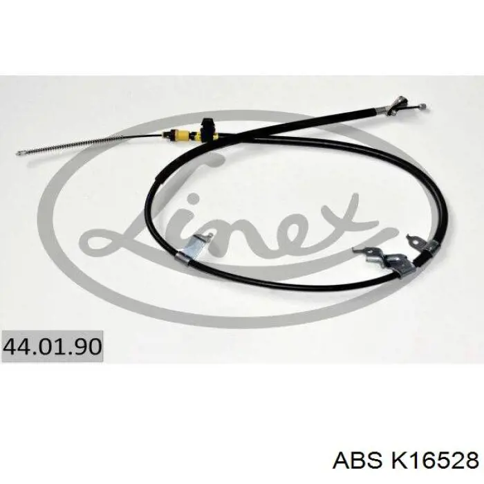 K16528 ABS cable de freno de mano trasero derecho