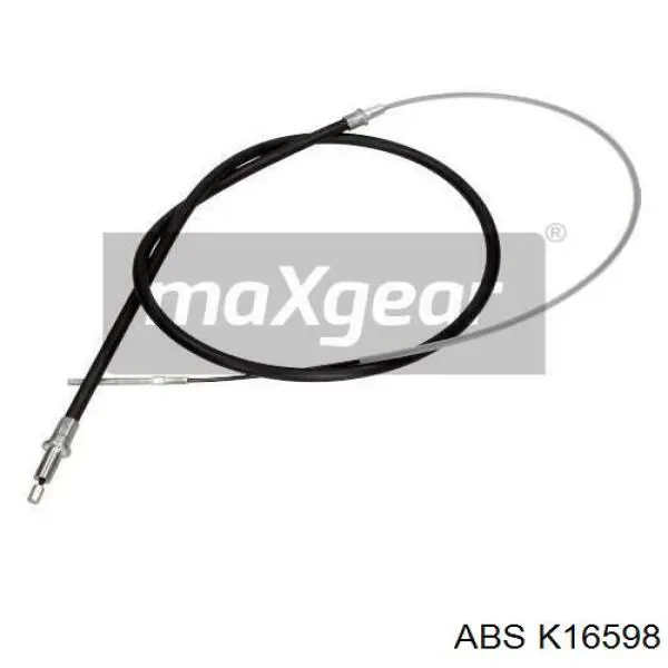 K16598 ABS cable de freno de mano trasero derecho