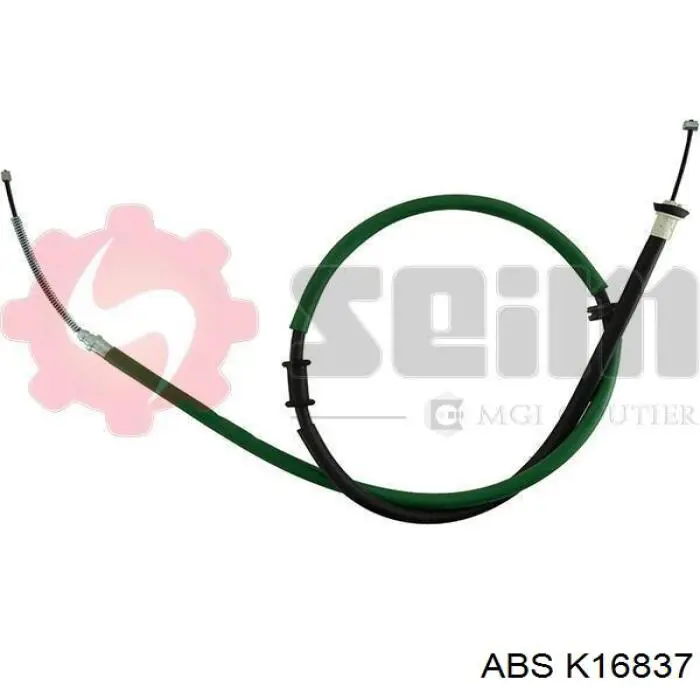 K16837 ABS cable de freno de mano trasero izquierdo