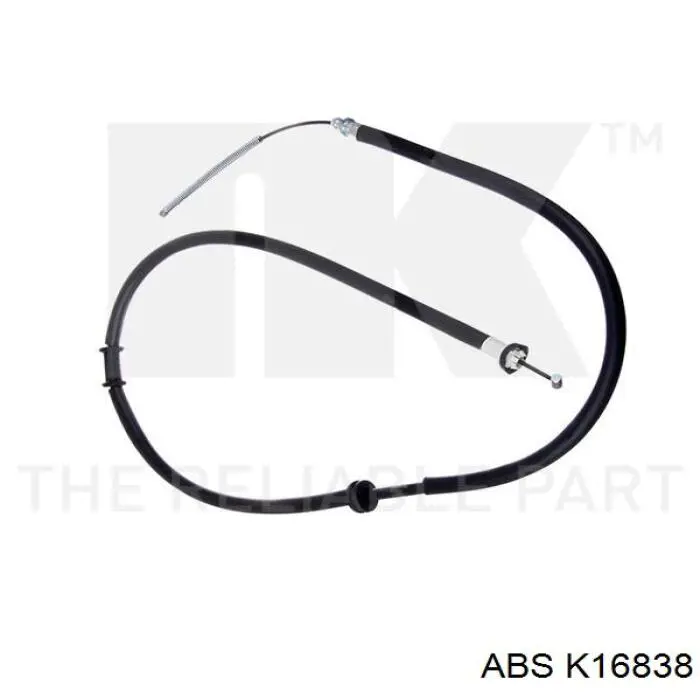 K16838 ABS cable de freno de mano trasero derecho