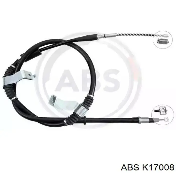 Cable de freno de mano trasero izquierdo ABS K17008 precio, desde 19,16 EUR