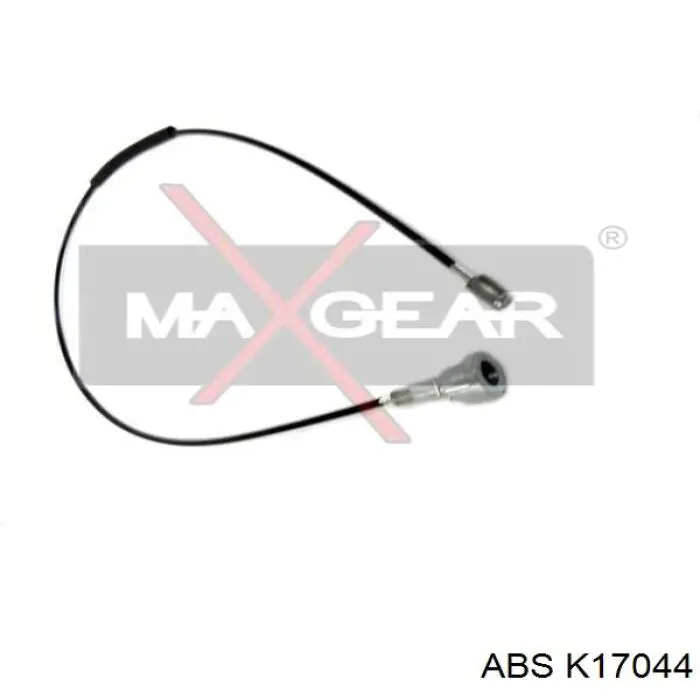 K17044 ABS cable de freno de mano trasero derecho
