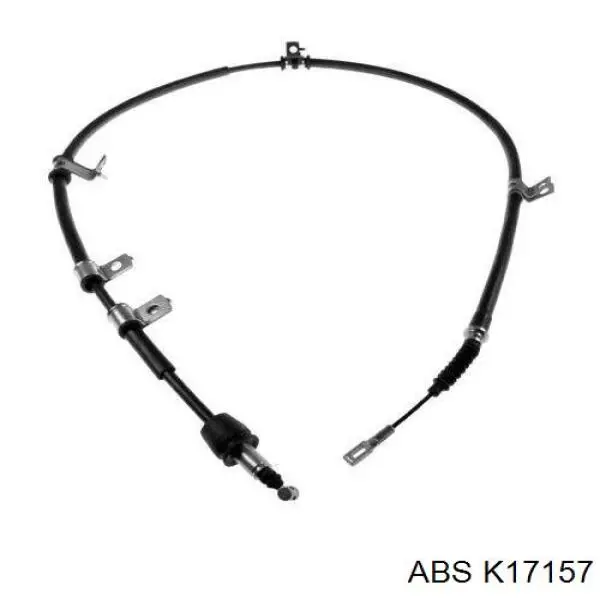 K17157 ABS cable de freno de mano trasero izquierdo