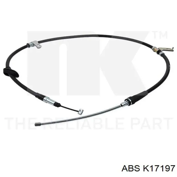 K17197 ABS cable de freno de mano trasero izquierdo