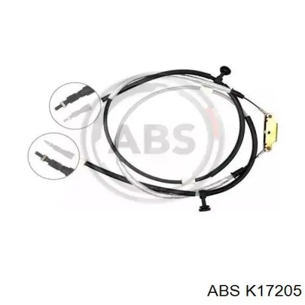 Cable de freno de mano trasero derecho/izquierdo ABS K17205 precio, desde 40,04 EUR