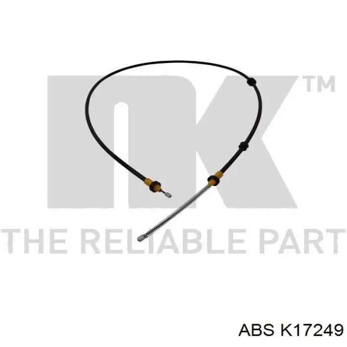 K17249 ABS cable de freno de mano trasero derecho/izquierdo