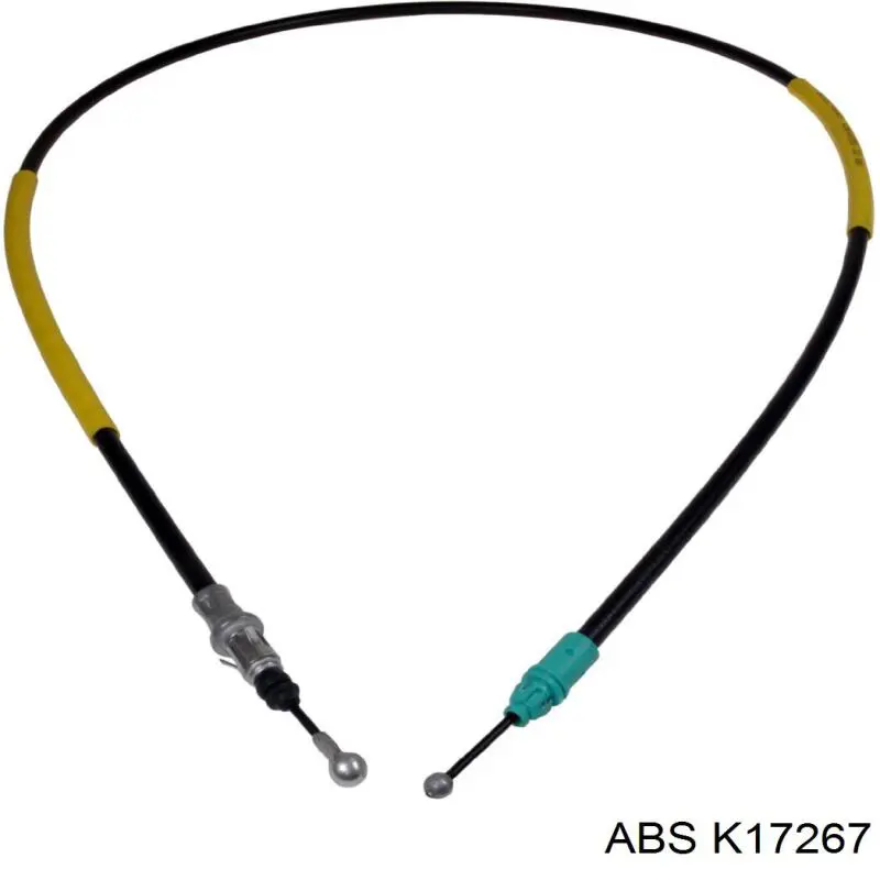 Cable de freno de mano trasero derecho ABS K17267 precio, desde 11,69 EUR