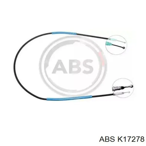 Cable de freno de mano trasero izquierdo ABS K17278 precio, desde 12,41 EUR