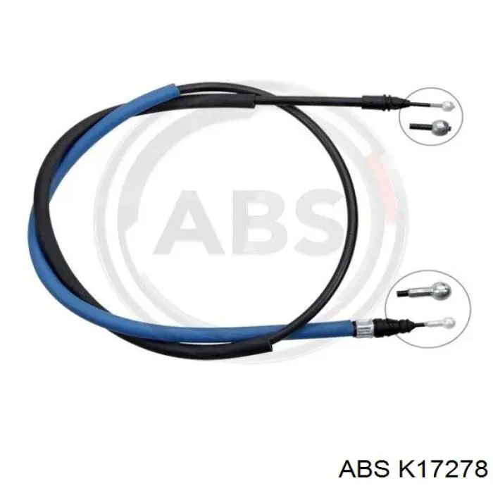 K17278 ABS cable de freno de mano trasero izquierdo