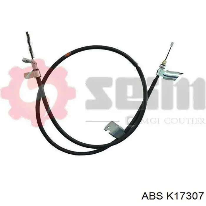 1987482781 Bosch cable de freno de mano trasero izquierdo